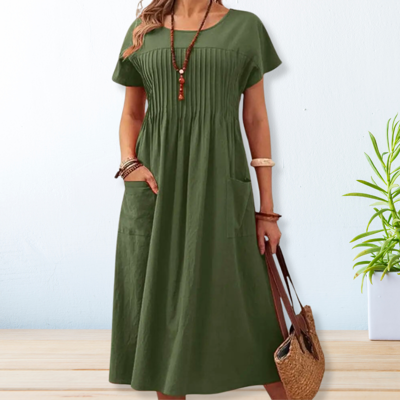 Daffnee™ Elegant Dress With Pockets
