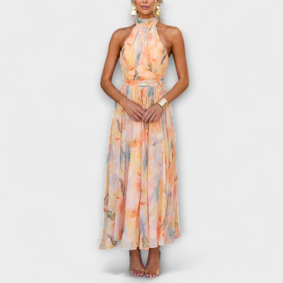 Selene™ – Watercolour Maxi Dress