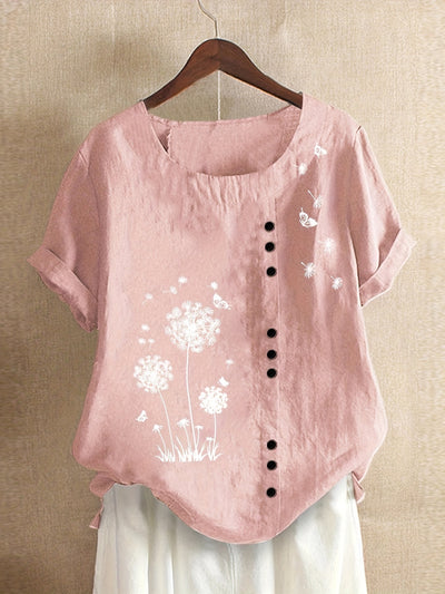 Hermione™ – Dandelion Print Blouse