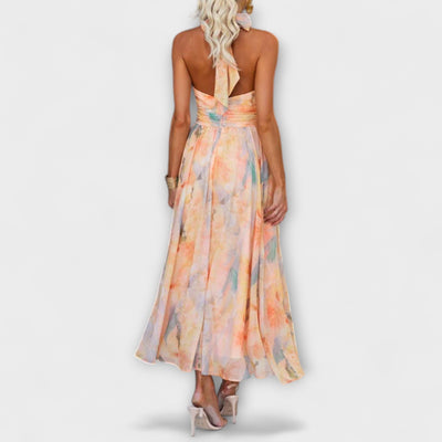 Selene™ – Watercolour Maxi Dress