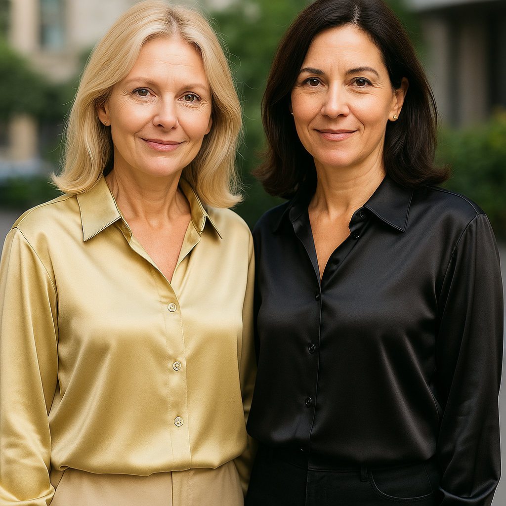 Celeste™ Blouse – Where Minimal Meets Magnetic
