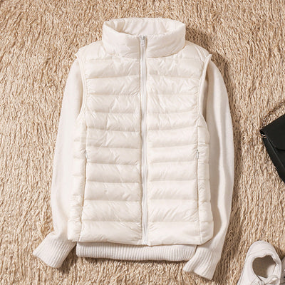 Galora™ Waterproof Vest with White Duck Down