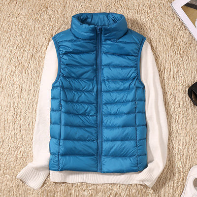 Galora™ Waterproof Vest with White Duck Down