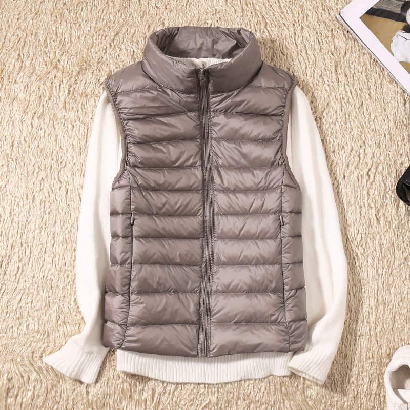Galora™ Waterproof Vest with White Duck Down