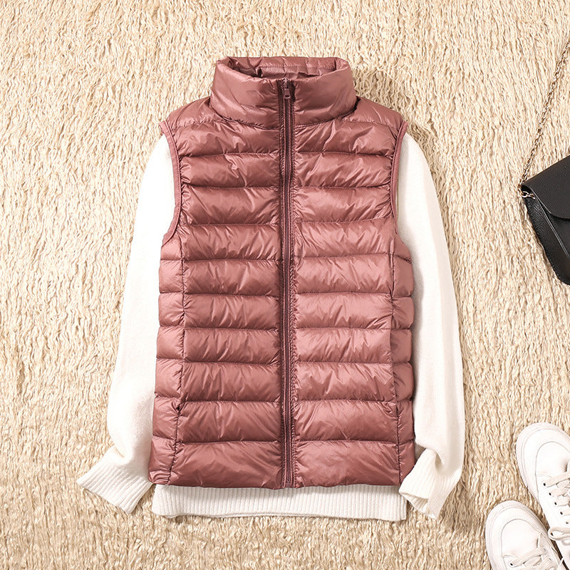 Galora™ Waterproof Vest with White Duck Down