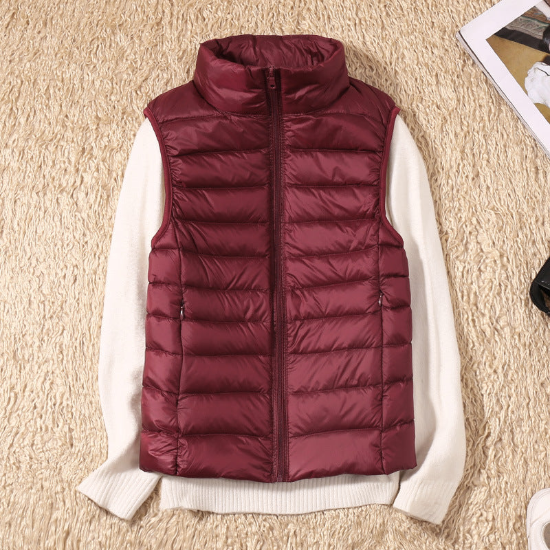 Galora™ Waterproof Vest with White Duck Down
