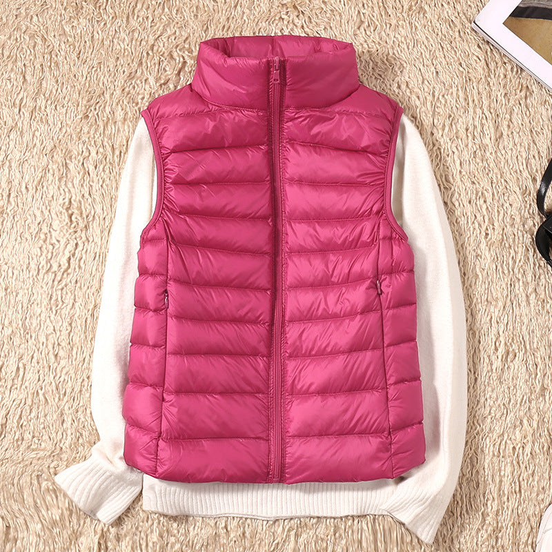 Galora™ Waterproof Vest with White Duck Down