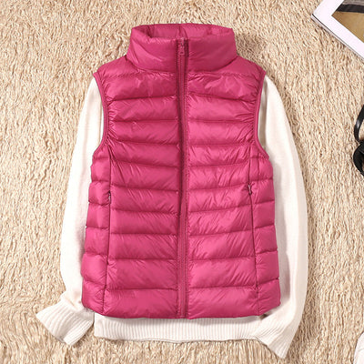 Galora™ Waterproof Vest with White Duck Down