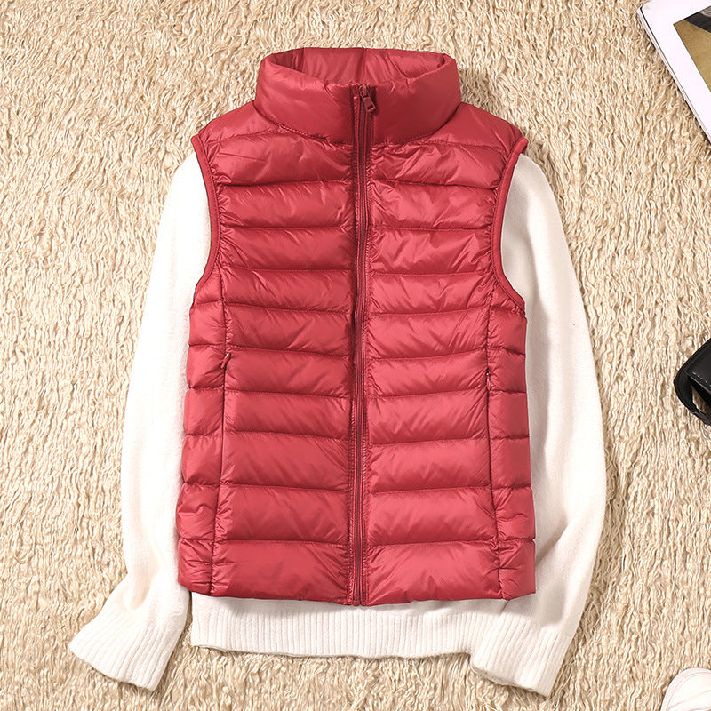 Galora™ Waterproof Vest with White Duck Down