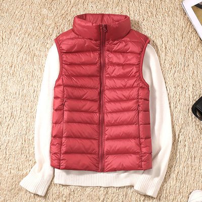 Galora™ Waterproof Vest with White Duck Down