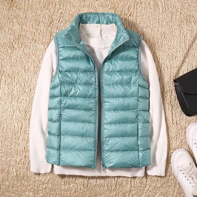 Galora™ Waterproof Vest with White Duck Down