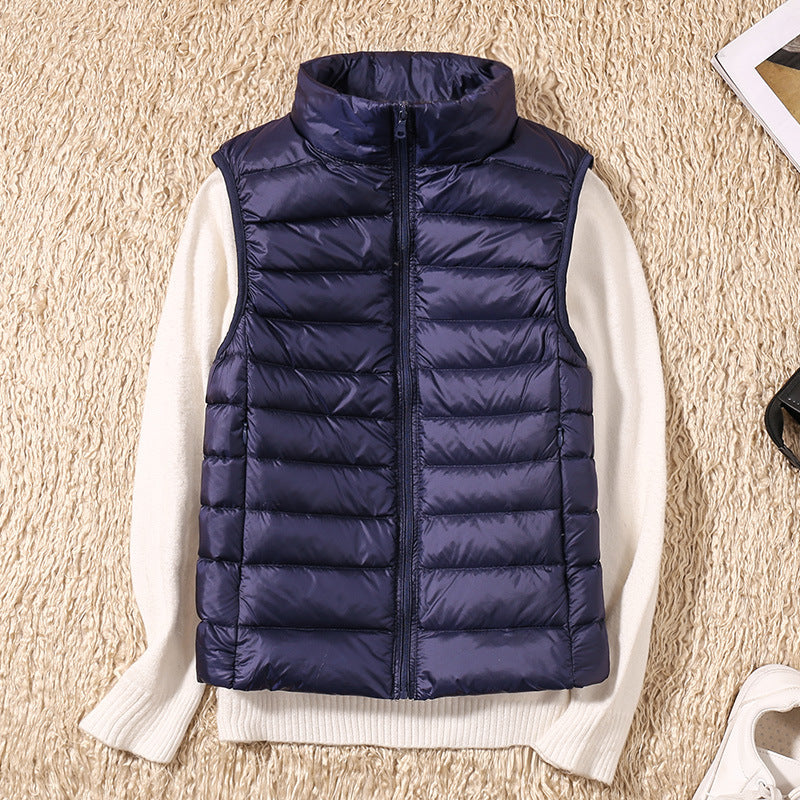 Galora™ Waterproof Vest with White Duck Down