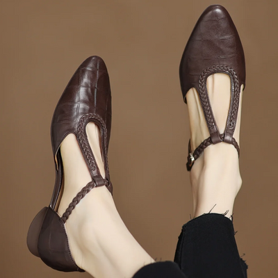 Smith&North™| Kepa Leather Mary Janes