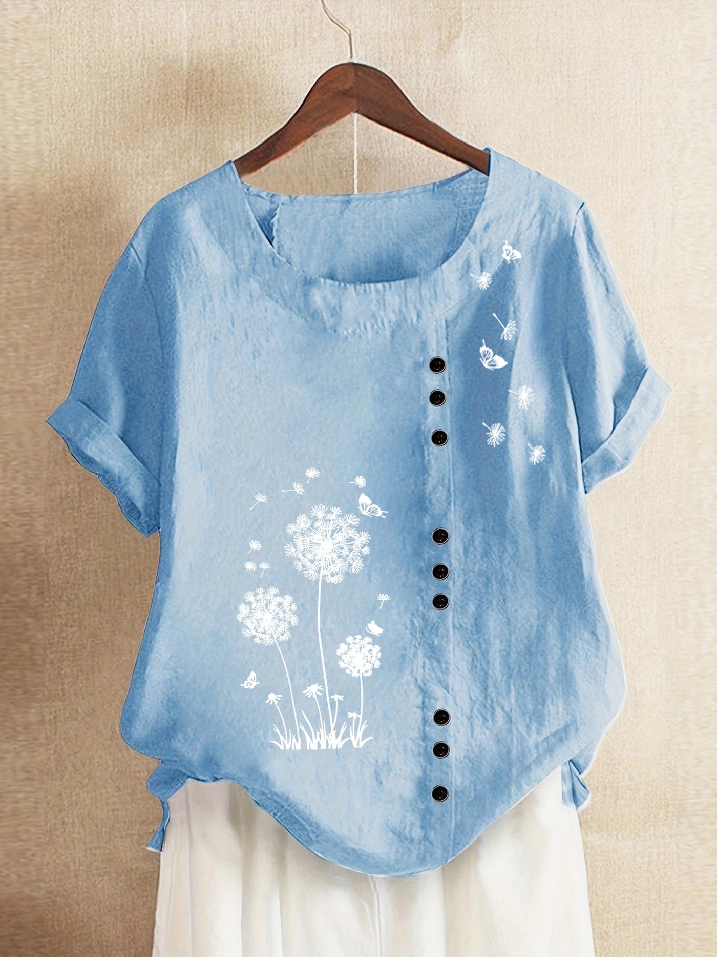 Hermione™ – Dandelion Print Blouse