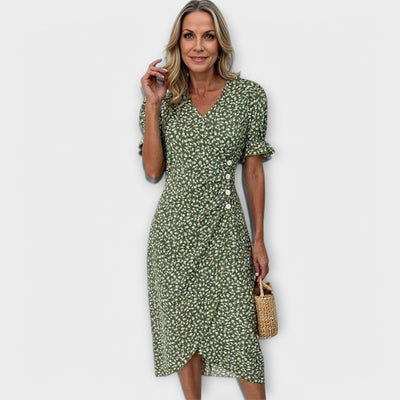 Lena™ Floral Wrap Dress