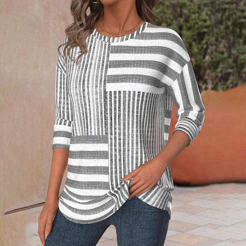 Mira™ Striped Comfort Blouse