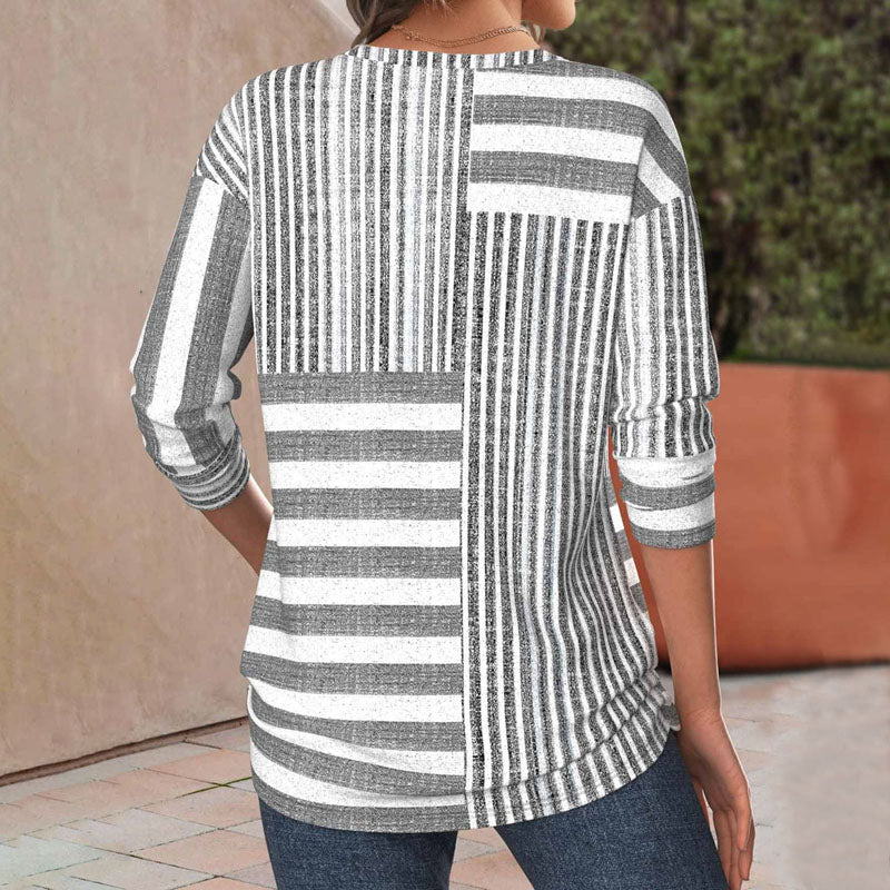 Mira™ Striped Comfort Blouse
