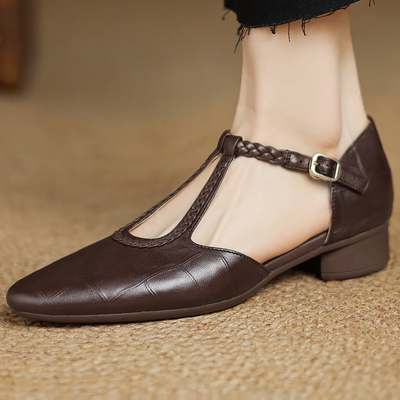 Smith&North™| Kepa Leather Mary Janes
