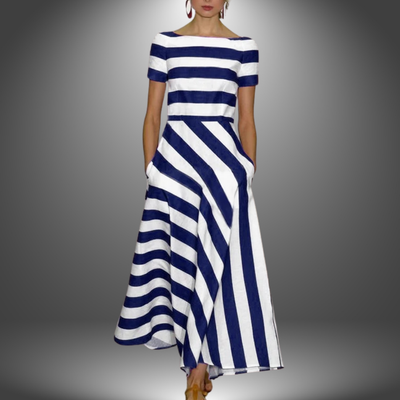 Maria™ Light & Flowy Striped Dress
