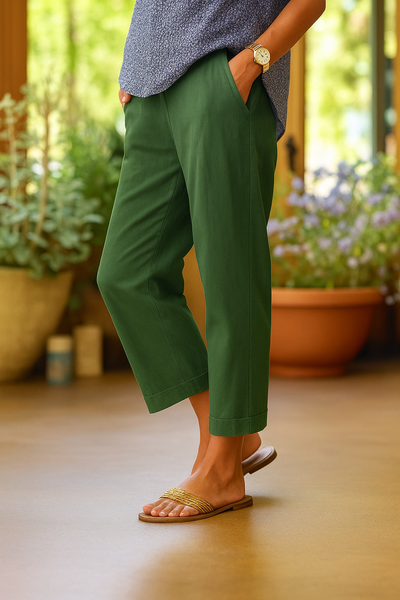 Brittney™ LINEN-COTTON SUMMER TROUSERS