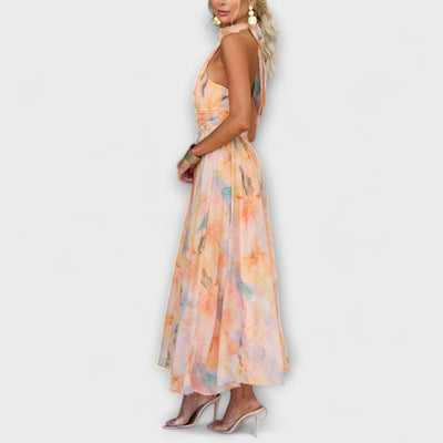 Selene™ – Watercolour Maxi Dress