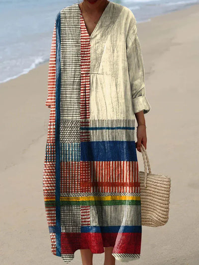 Celeste™ Dress Artful Geometry in Motion