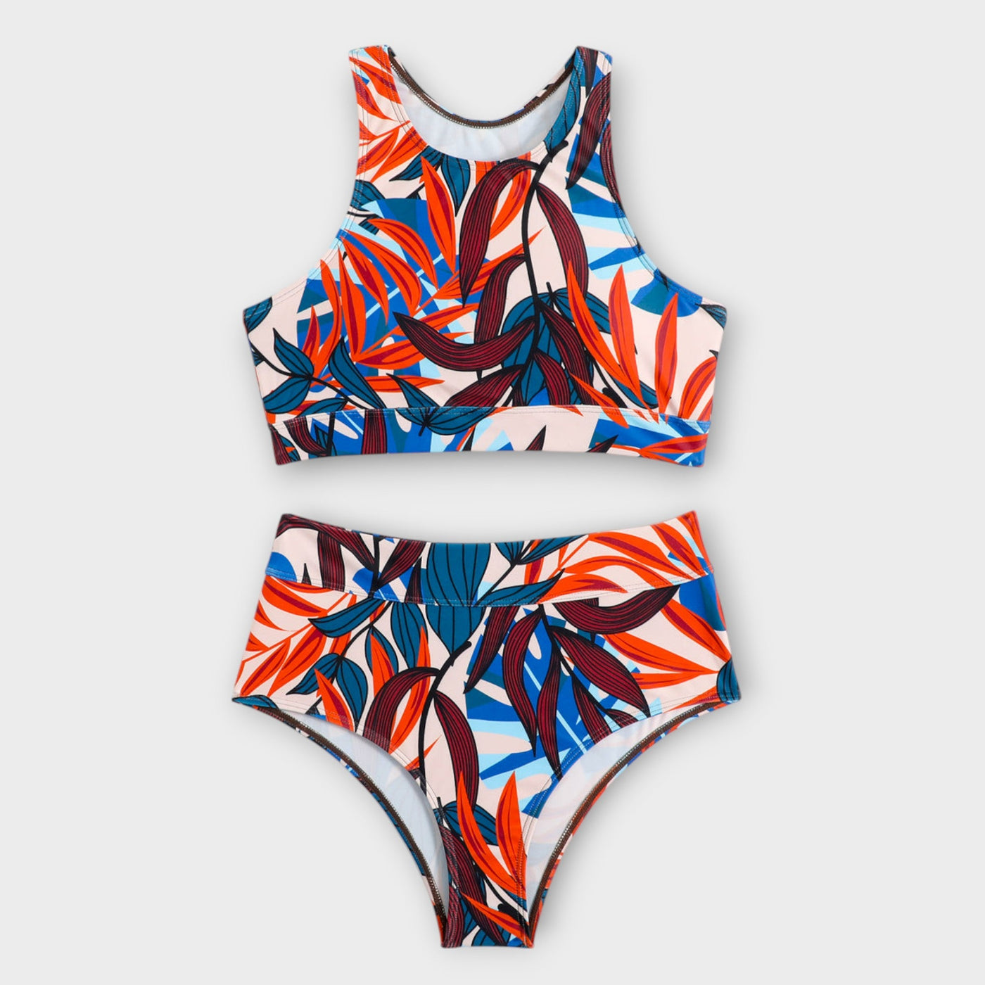 Elara™ Sporty High-Waist Bikini