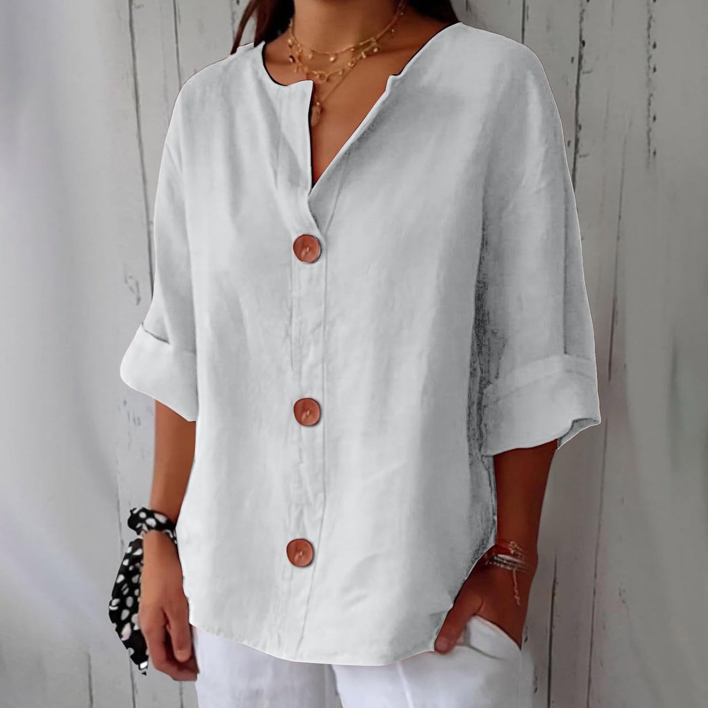 Lana™  Linen Blouse