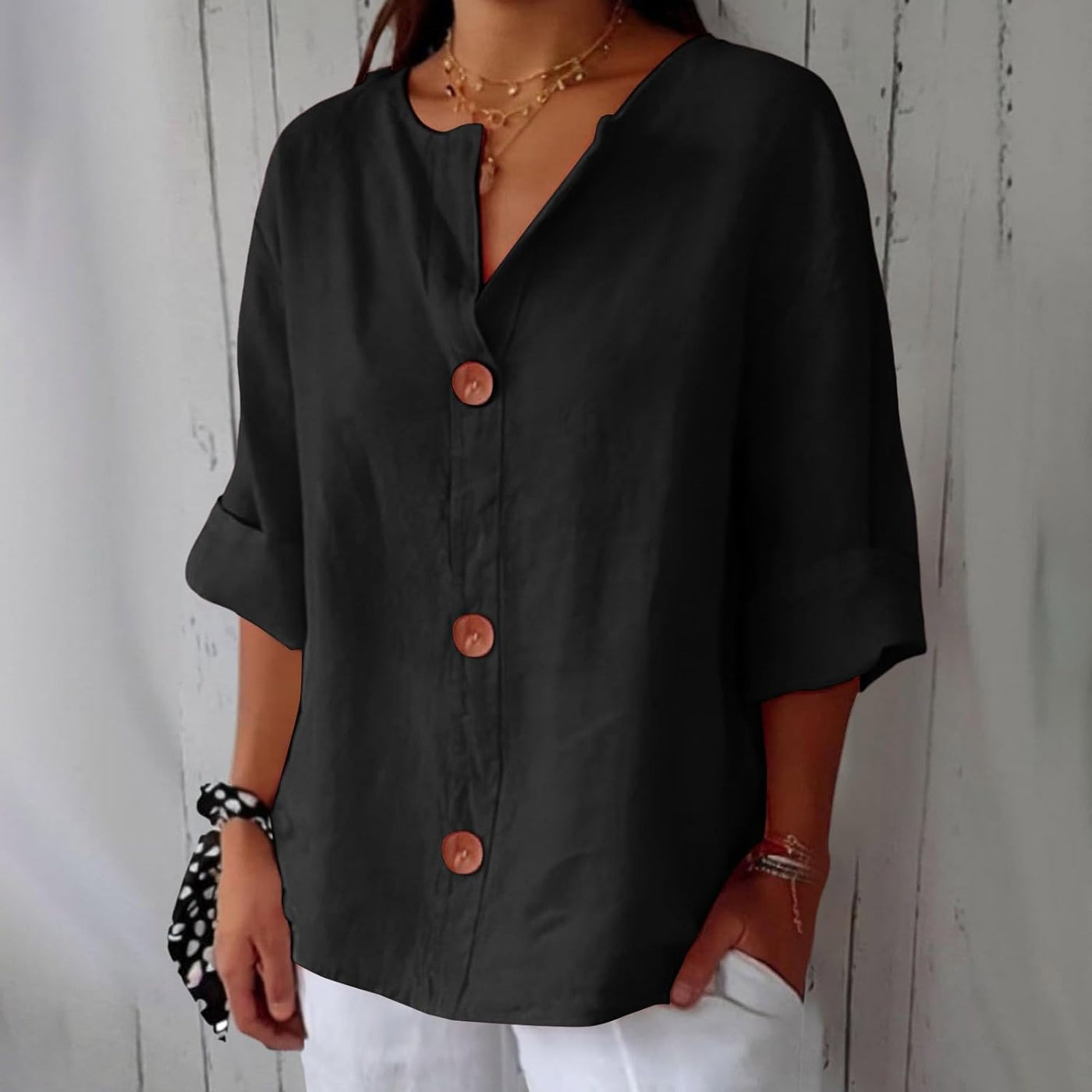 Lana™  Linen Blouse