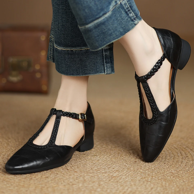 Smith&North™| Kepa Leather Mary Janes