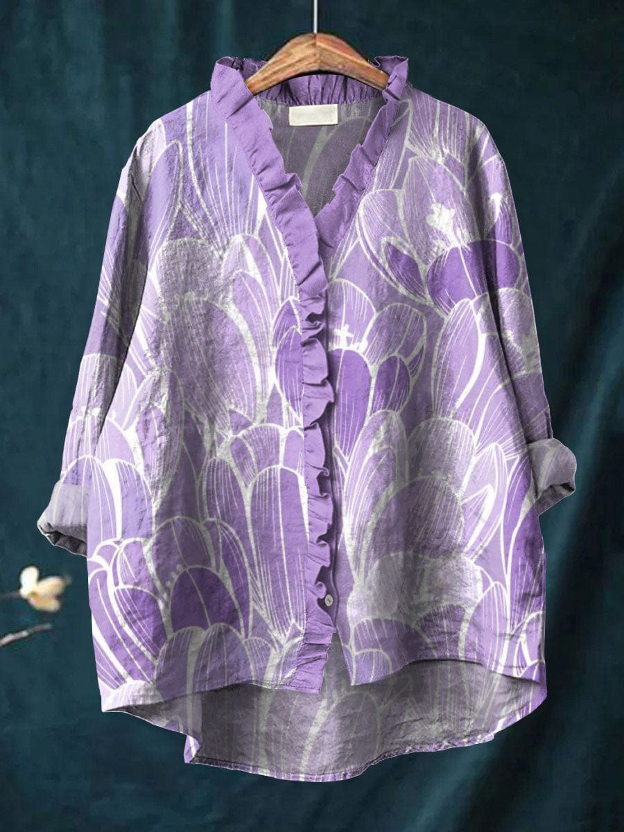 Melinda™ Linen Blouse