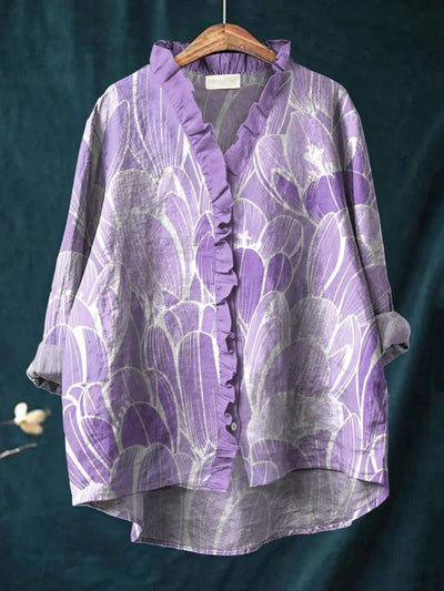 Melinda™ Linen Blouse