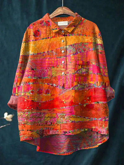 Melinda™ Linen Blouse