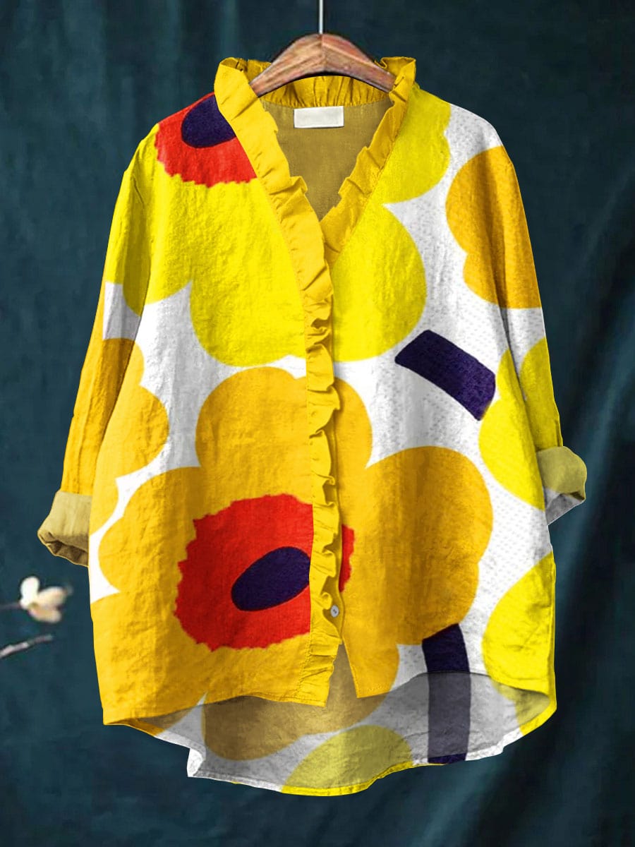Melinda™ Linen Blouse