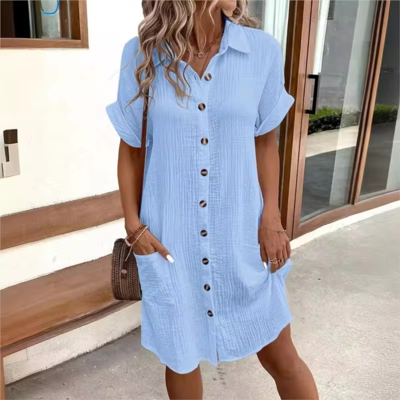 Carol™ - Short Sleeve Dress