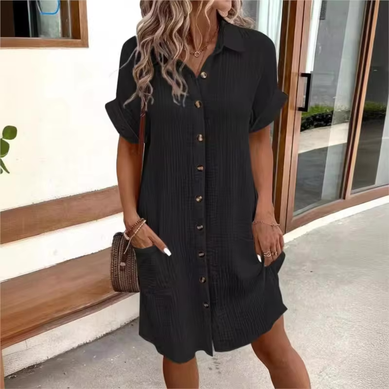 Carol™ - Short Sleeve Dress
