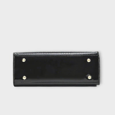 Brooke™ Glossy Croc Handbag