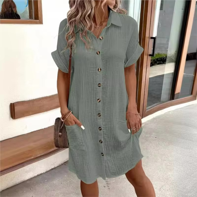 Carol™ - Short Sleeve Dress