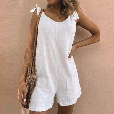 Una™ – Bow Strap Pocket Playsuit