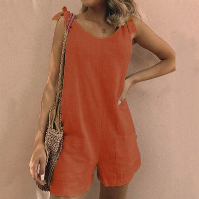 Una™ – Bow Strap Pocket Playsuit