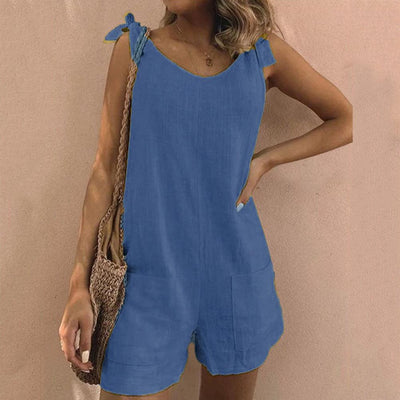 Una™ – Bow Strap Pocket Playsuit