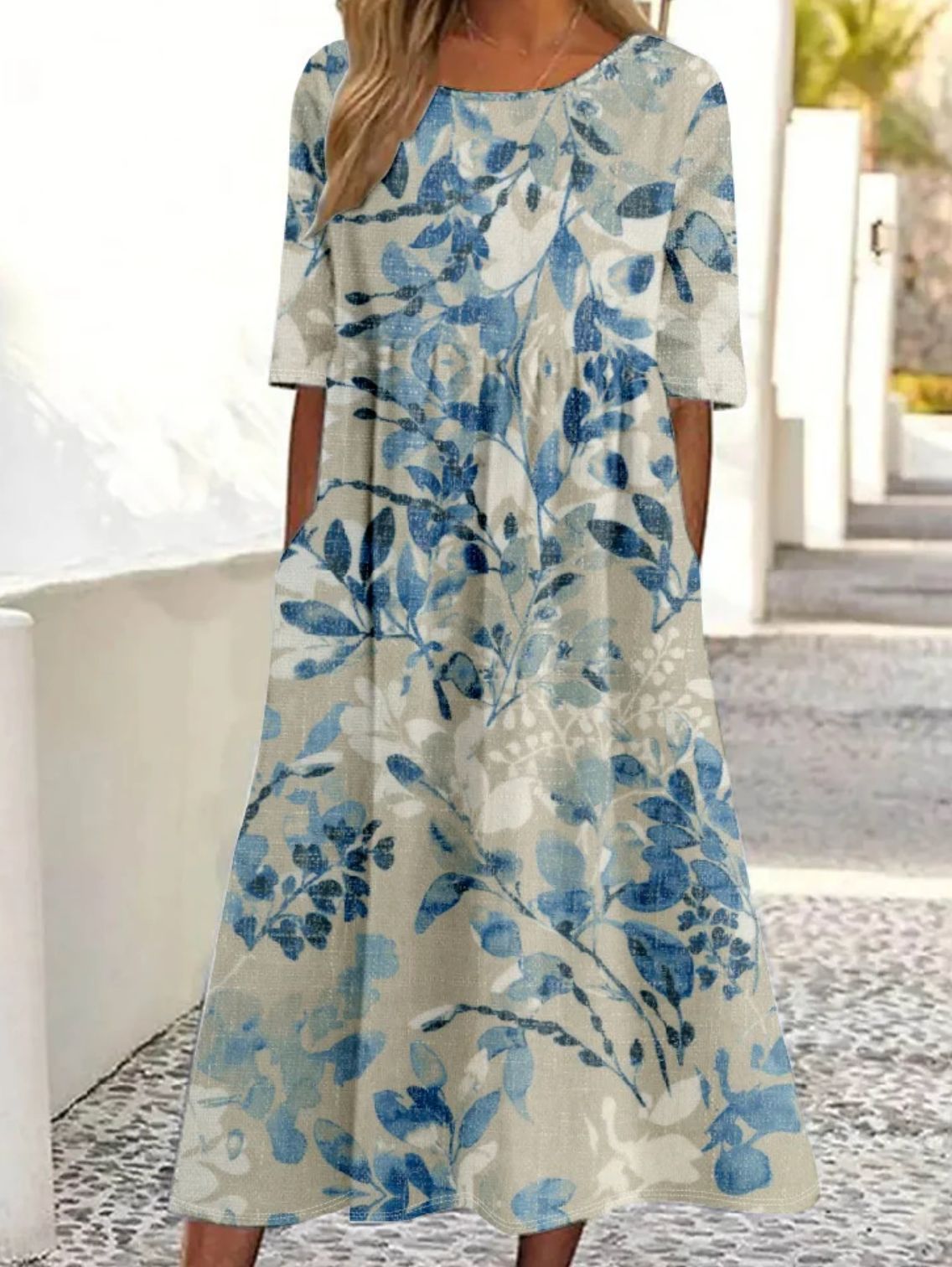 Lila™ Dress – Effortless Beauty in Full Bloom