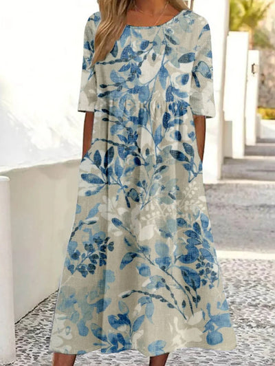 Lila™ Dress – Effortless Beauty in Full Bloom