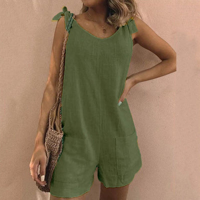 Una™ – Bow Strap Pocket Playsuit