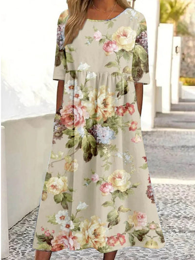 Lila™ Dress – Effortless Beauty in Full Bloom