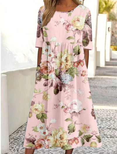 Lila™ Dress – Effortless Beauty in Full Bloom