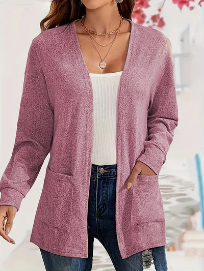 Elise | Autumn Knit Pocket Cardigan