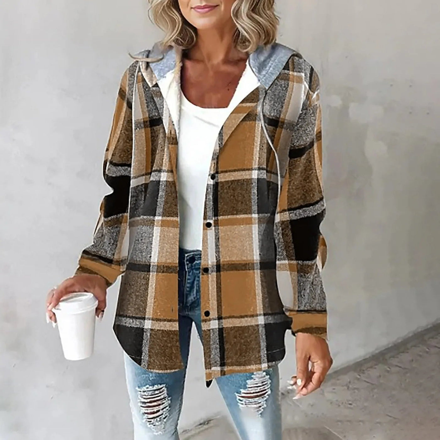 Claire™ Light Flannel Layer - Soft, Stylish, Always Ready