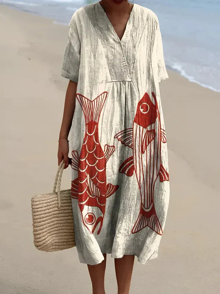 Celeste™ Dress Artful Geometry in Motion