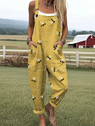 Karo™ Jumpsuit – Vintage Ease